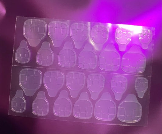 Glue tabs